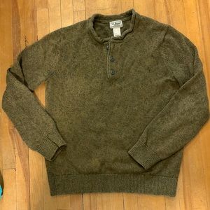 LL bean 100% cotton sweater